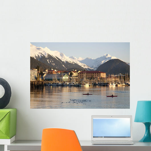 Kayakers Wall Decal