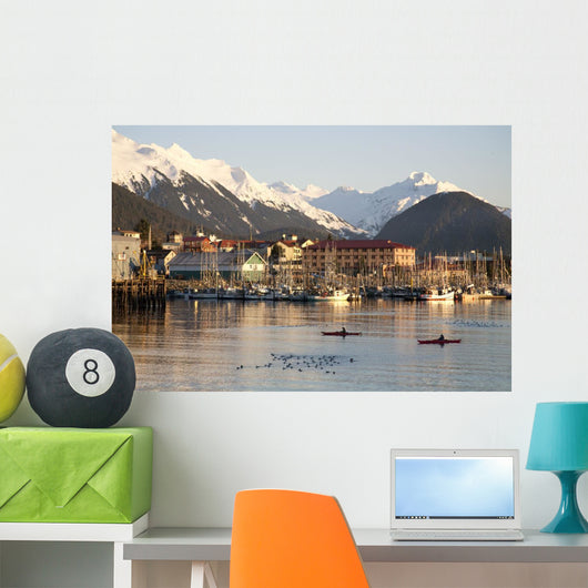 Kayakers Wall Decal