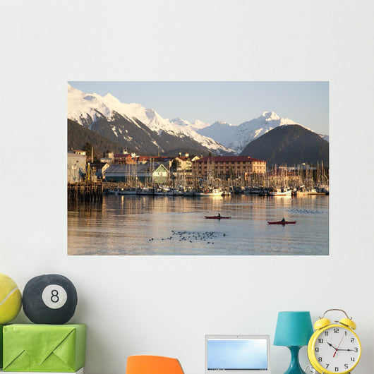Kayakers Wall Decal