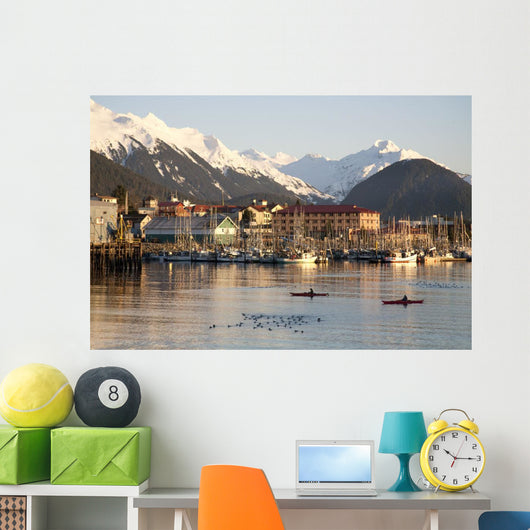 Kayakers Wall Decal
