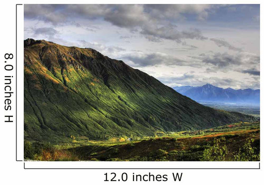Scenic Hatcher Pass Southcentral Wall Decal