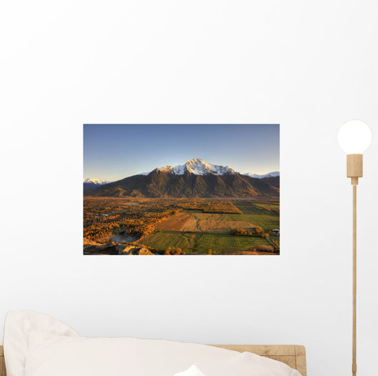 Sunset Pioneer Peak and Wall Decal