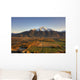 Sunset Pioneer Peak and Wall Decal