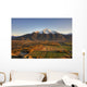 Sunset Pioneer Peak and Wall Decal