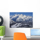 Aerial Valdez Alaska during Wall Decal