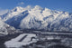Aerial Valdez Alaska during Wall Decal