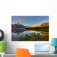 Scenic Pioneer Peak Reflecting Wall Decal Design 1