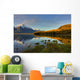 Scenic Pioneer Peak Reflecting Wall Decal Design 1