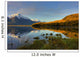 Scenic Pioneer Peak Reflecting Wall Decal Design 1