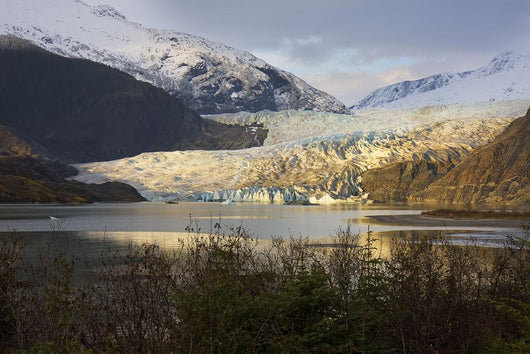 Scenic Mendenhall Glacier near Wall Decal Design 1