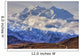 Scenic Mt McKinley with Wall Decal