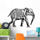 Elephant Walking Wall Mural