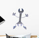Wrench Character Wall Decal
