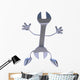 Wrench Character Wall Decal