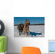 Irish Wolfhound Wall Mural