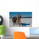 Irish Wolfhound Wall Mural