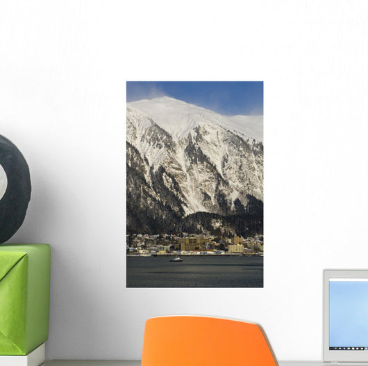 Wintertime Juneau and Gastineau Wall Decal