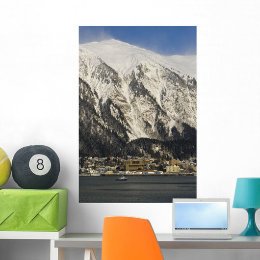 Wintertime Juneau and Gastineau Wall Decal