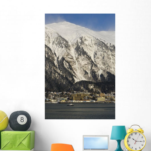 Wintertime Juneau and Gastineau Wall Decal