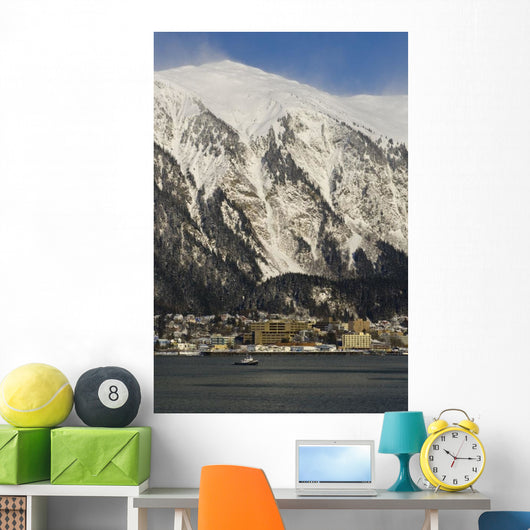 Wintertime Juneau and Gastineau Wall Decal
