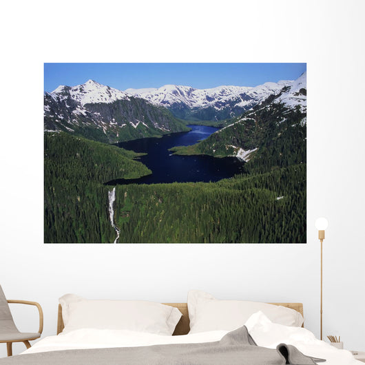 Scenic Big Goat Lake Wall Decal