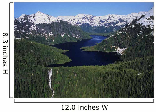 Scenic Big Goat Lake Wall Decal
