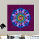 Purple Mandala Wall Mural