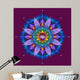 Purple Mandala Wall Mural