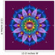 Purple Mandala Wall Mural