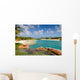 Tropical Paradise Island Beach Wall Mural