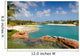 Tropical Paradise Island Beach Wall Mural
