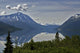 Scenic Tutshi Lake and Wall Decal