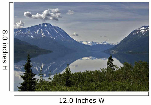 Scenic Tutshi Lake and Wall Decal