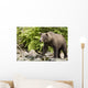 Adult Brown Bear Standing Wall Decal