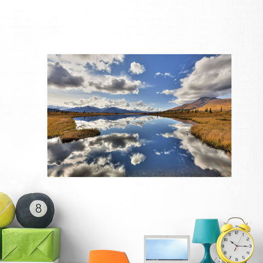 Cloud Reflections Knob Lake Wall Decal