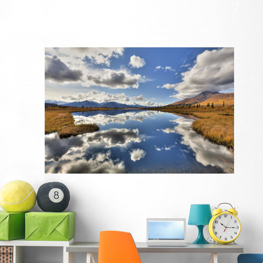Cloud Reflections Knob Lake Wall Decal