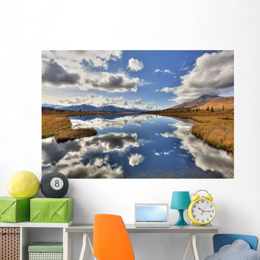 Cloud Reflections Knob Lake Wall Decal