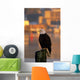 Bald Eagle Perched Piling Wall Decal