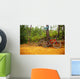 pair of mountain bikes on a trail Wall Mural