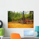 pair of mountain bikes on a trail Wall Mural