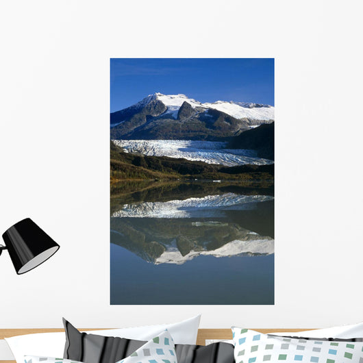 Mendenhall Glacier Reflects Its Wall Decal