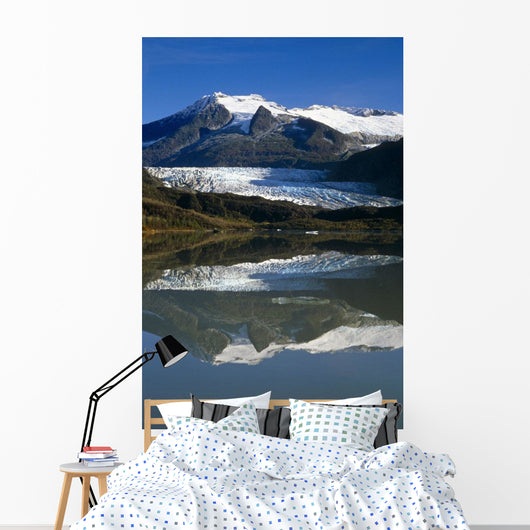 Mendenhall Glacier Reflects Its Wall Decal