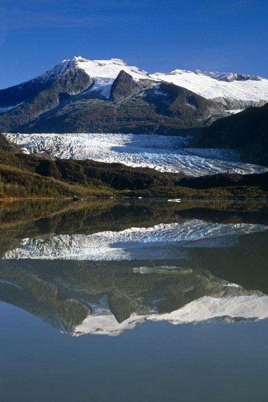 Mendenhall Glacier Reflects Its Wall Decal