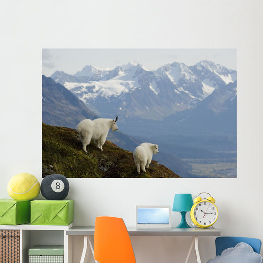 Nanny Kid Mountain Goat Wall Decal