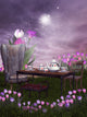 Enchanted Teaparty Scene Wall Mural