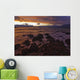 Winter Sunset Zimovia Strait Wall Decal