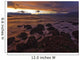 Winter Sunset Zimovia Strait Wall Decal