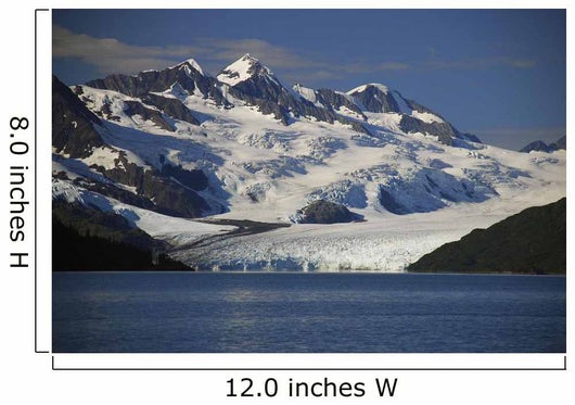 Scenic Harriman Glacier Harriman Wall Decal