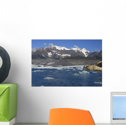 Scenic Columbia Glacier Prince Wall Decal Design 1