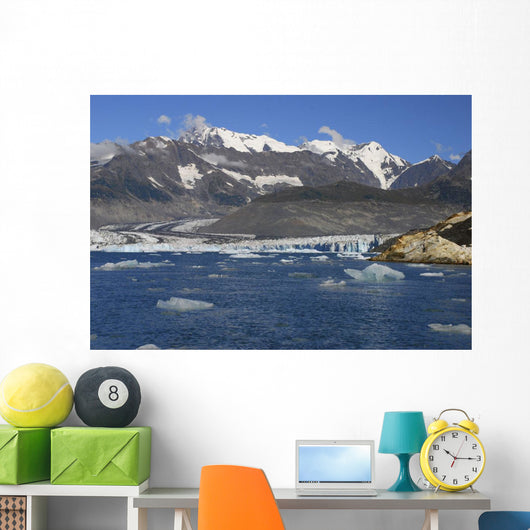 Scenic Columbia Glacier Prince Wall Decal Design 1